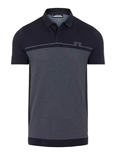 J.Lindeberg Alfred Seamless Mens Golf Polo, Navy, S