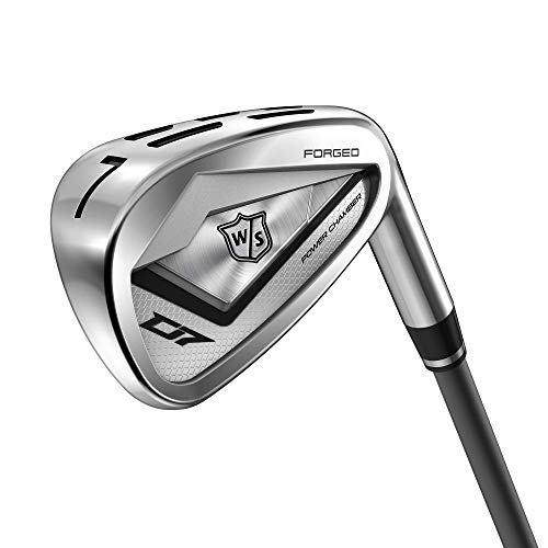 Wilson Staff D7 Forged Golf Iron Set - Men's Right Hand, Regular Graphite, 4-PW, Steel