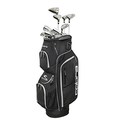 Cobra Golf 2019 XL Speed Complete Set (Men's, Black, Right Hand, Graphite, Regular Flex), Black-Gold (BX3801RGRCS13)