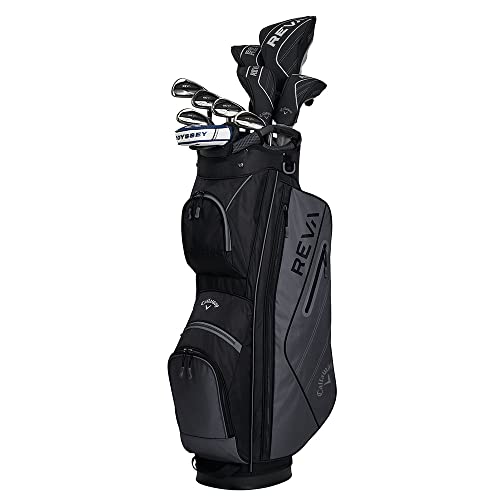 Callaway Women's REVA Complete Golf Set(Black, 11 Pieces (Long), Right Hand)