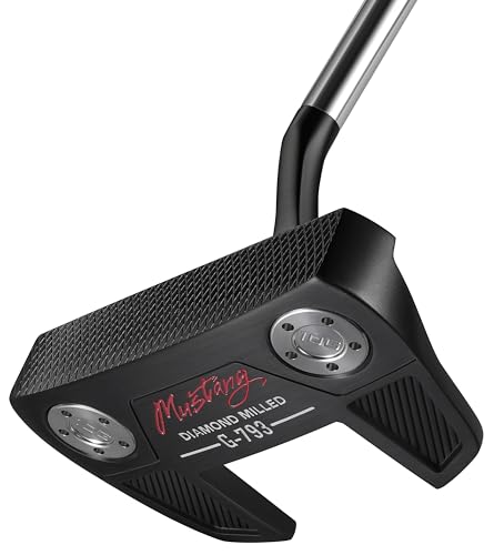 PGF G-793 Forged Mallet Golf Putter [ Raw Black/Right Handed] Crafted with Precision