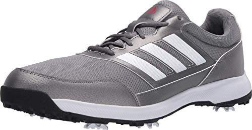 adidas Men's Tech Response 2.0 Golf Shoe, Grey, 9.5 Medium US