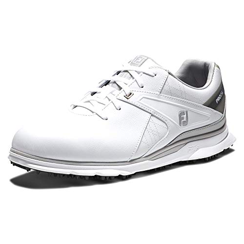 FootJoy Men's Pro|sl Previous Season Style Golf Shoes, White/Grey, 10.5