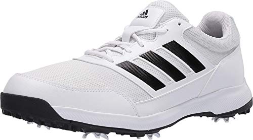 adidas Men's Tech Response 2.0 Golf Shoe, White, 7.5 Medium US