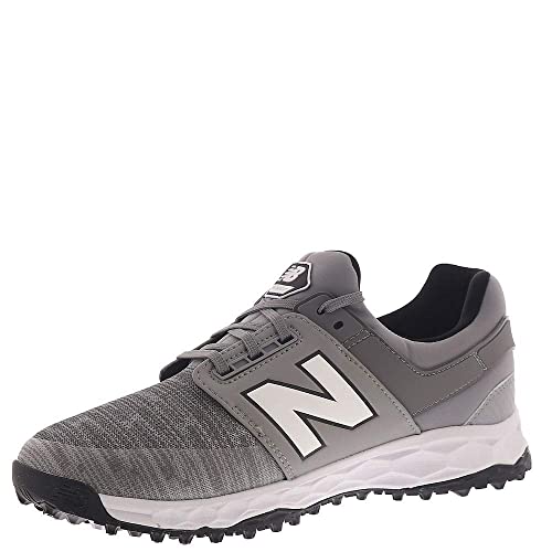 New Balance mens Linkssl Golf Shoe, Grey, 12 Wide US