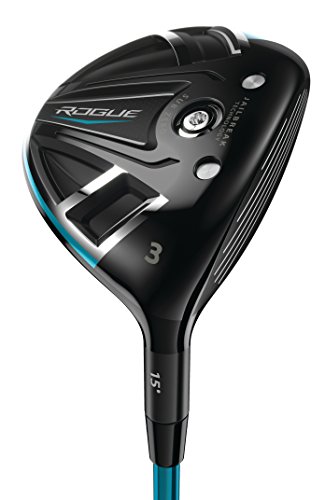 Callaway Golf 2018 Men's Rogue Sub Zero Fairway Wood, Left Hand, Even Flow Blue, 70G Shaft, Stiff Flex, 5 Wood, 18 Degrees