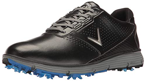 Callaway mens Balboa Trx Golf Shoe, Black/Grey, 10.5 US