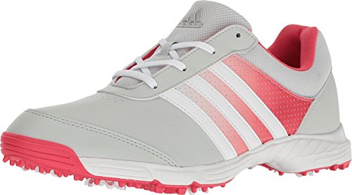 adidas Women's Tech Response Golf Shoe, Clear/Grey, 5 M US