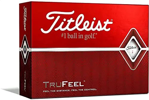 Titleist TruFeel Golf Ball, White, (One Dozen)