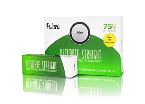 Polara Ultimate Straight Premium Golf Balls (Handicap Range 12+) - Hook and Slice Correction - Perfect for Recreational Golfers - 1 Dozen (12-Balls) - 2pc Construction of Central Core and Outer Cover