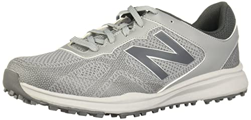 New Balance Men's Breeze Breathable Spikeless Comfort Golf Shoe, Grey, 9 D D US