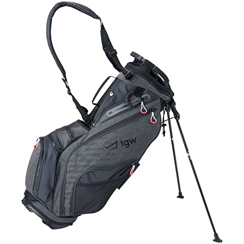 TGW Tour Hybrid Golf Stand Bag Black