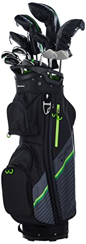 TaylorMade RBZ Speedlite Complete 13-Piece Set for men, Graphite, Right Hand, Regular Flex,Titanium, Black, White, Green