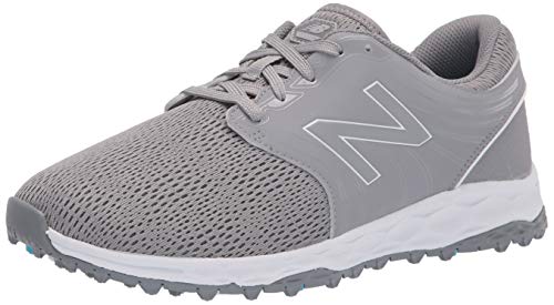 New Balance womens Fresh Foam Breathe Golf Shoe, Grey, 8.5 Wide US