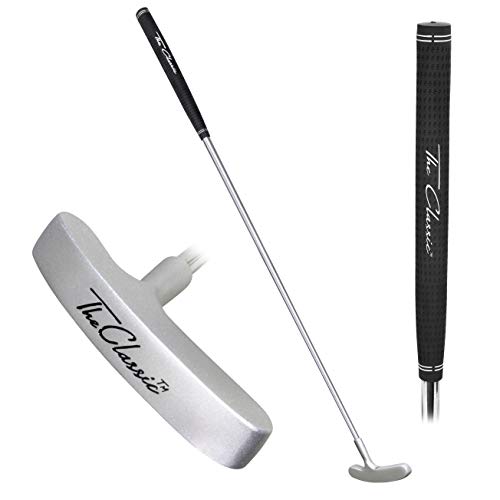 GoSports Classic Golf Putter, Choose Between 2 Way or Blade Putter - 35' Length with Premium Grip