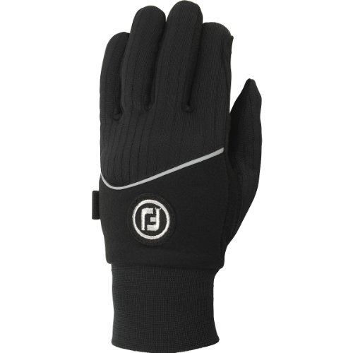 FootJoy WinterSof Golf Gloves (1 Pair) (Black, L)