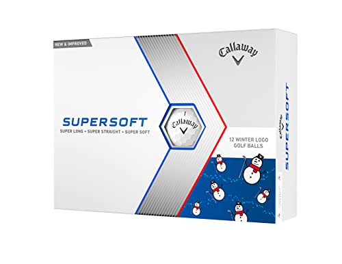 Callaway Golf Supersoft Golf Balls (2023 Version, Winter)