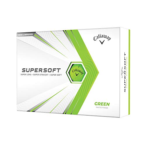 2021 Callaway Supersoft Golf Balls , Green