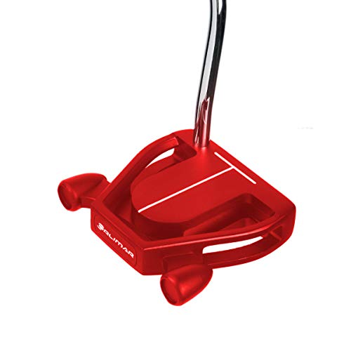 Orlimar Golf F80 Mallet Putter, Men's Right Handed 35' Red/Black with Oversize Putter Grip