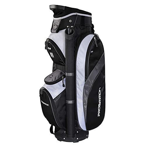 Prosimmon Tour 14 Way Cart Golf Bag Black/Grey