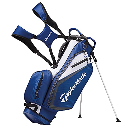 TaylorMade Select ST Stand Bag, Blue/White
