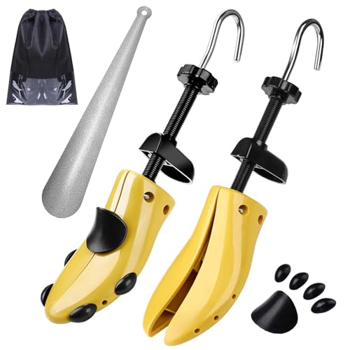 eachway Shoe Stretcher Shoe Trees,Adjustable Length & Width for Men and Women(for Men's Size Us 10-13.5)