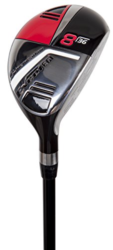 Pinemeadow Golf Men's Excel EGI Hybrid Club, Graphite, 36-Degree, 8, Regular, Right Hand