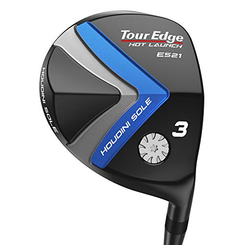 Tour Edge Hot Launch E521 Fairway Wood (Right, Mitsubishi Fubuki Graphite, Ladies, 23)