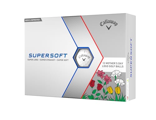 Callaway Golf Supersoft Golf Balls (2023 Version, Mother's Day)