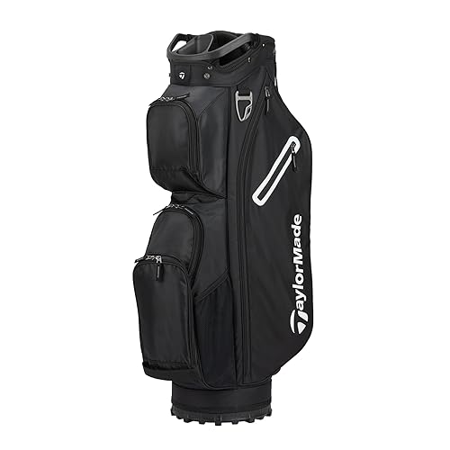 TaylorMade Golf 2023 Black Classic Cart Golf Bag