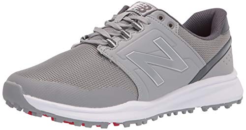 New Balance Men's Breeze v2 Golf Shoe, Grey, 11
