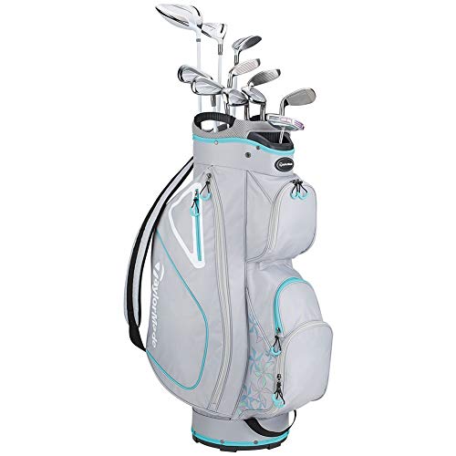 TaylorMade Golf Kalea Package Set Grey Green RH, 11 Clubs