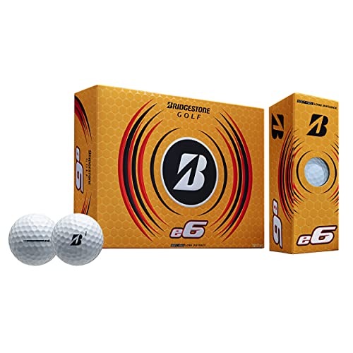 Bridgestone 2023 e6 White Golf Ball-Dozen