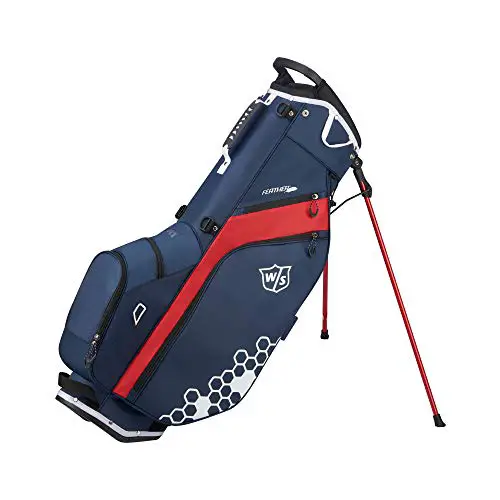 WILSON Staff Feather Carry Golf Bag - Navy