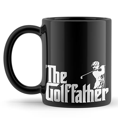 Shanker Golf Mug - The Golf Father Mug - Perfect Funny Golf Gifts for Men - Great Novelty Golf Gag Gift for Father's Day, Birthday, Grandpa - Joke Printed Ceramic Mug