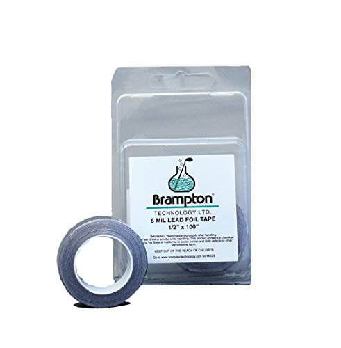 BRAMPTON TECHNOLOGY, LTD. Lead Tape for Golf Clubs – Applied to The Clubhead to Adjust Swing Weight, Feel and Ball Flight, ½ x 100, 5 mil