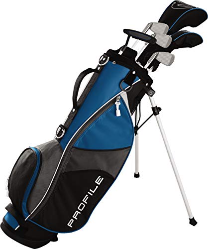 Wilson Profile JGI Junior Complete Golf Set — Large, Blue, Right Hand