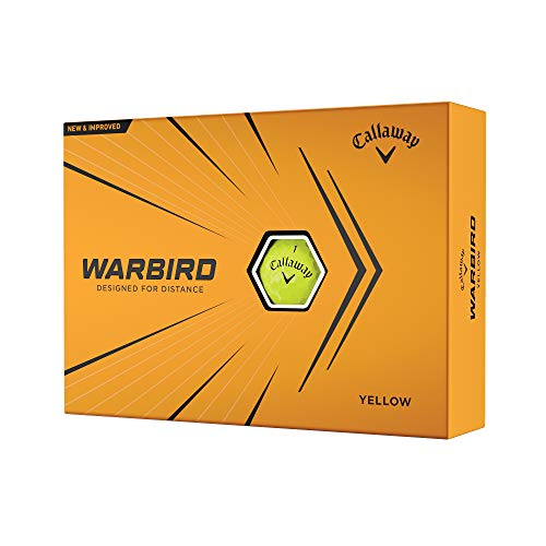 2021 Callaway Warbird Golf Balls, Yellow