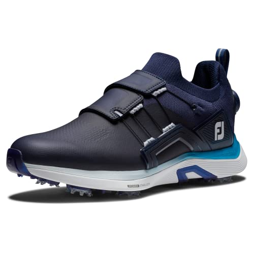 FootJoy Men's Hyperflex Boa Golf Shoe, Navy/Blue, 9