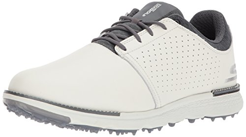 Skechers Performance Men's Go Golf Elite 3 Approach Lx Golf Shoe,Natural/Gray,8 M US