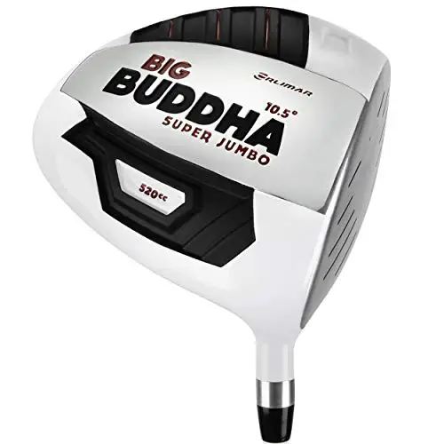 Orlimar Golf White Big Buddha 520cc Jumbo Driver, 10.5* Graphite Stiff Flex