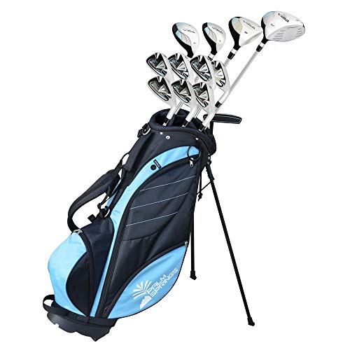 Palm Springs Golf Visa Lady All Graphite Hybrid Club Set & Stand Bag