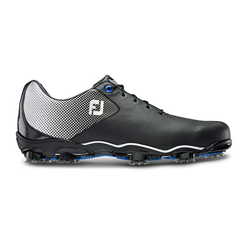 FootJoy Men's D.N.A. Helix-Previous Season Style Golf Shoes Black 9 M US