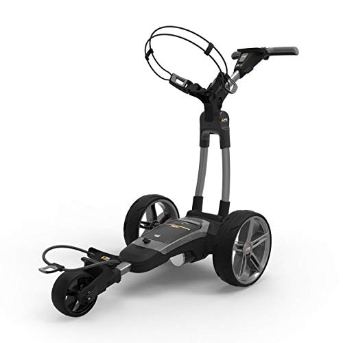 PowaKaddy FX7 Lithium Electric Golf Trolley (Standard 18 Hole Battery) Gunmetal– from in The Hole Golf