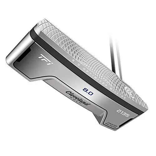 Cleveland Golf 2135 Satin 8.0 Counter Balanced Oversized Grip Putter, 35 Inch