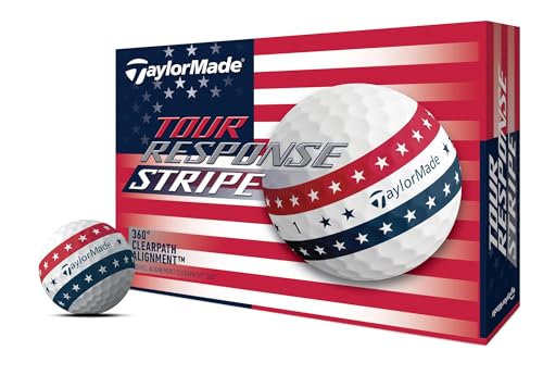 TaylorMade Golf Tour Response Stripe USA ONE Dozen