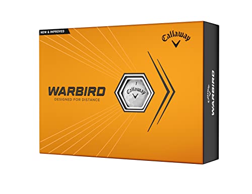 Callaway Warbird Golf Balls (2023 Version, White)