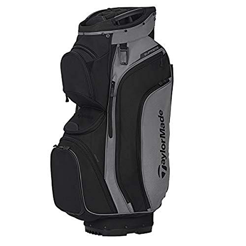 TaylorMade Supreme Cart Bag, Grey Dark/Black