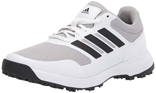adidas mens Tech Response Spikeless Golf Shoe, White, 10.5 US