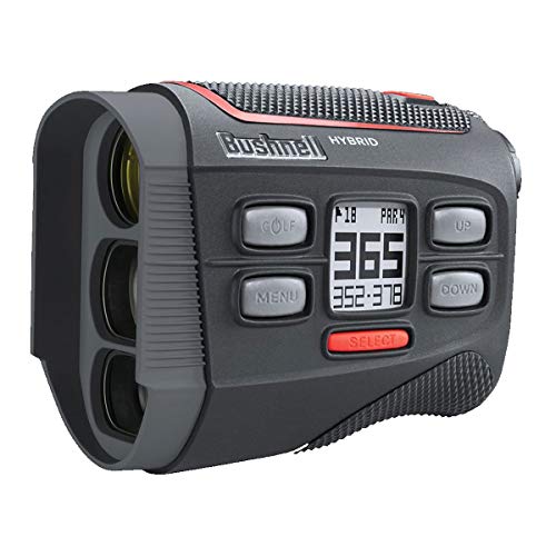 Bushnell Hybrid Golf Laser Rangefinder + GPS Black, Large